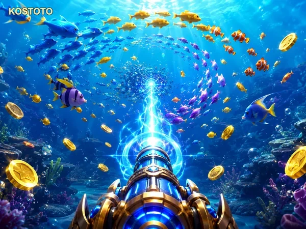 Antarmuka Happy Fishing yang dioptimalkan untuk perangkat seluler