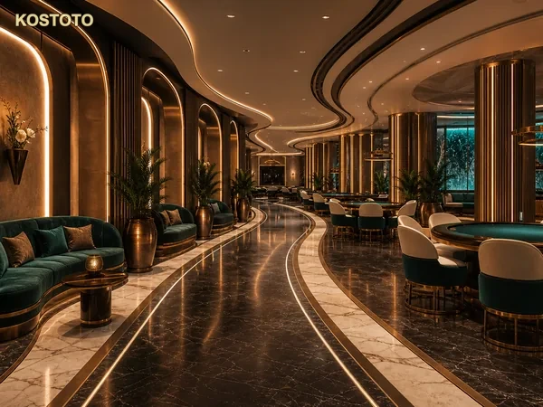Lobi game kostoto dengan berbagai kategori permainan